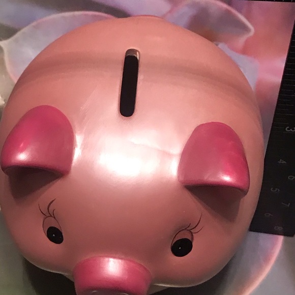 New Pink Ceramic 🐷Pink Pig Piggy Bank - Picture 12 of 16
